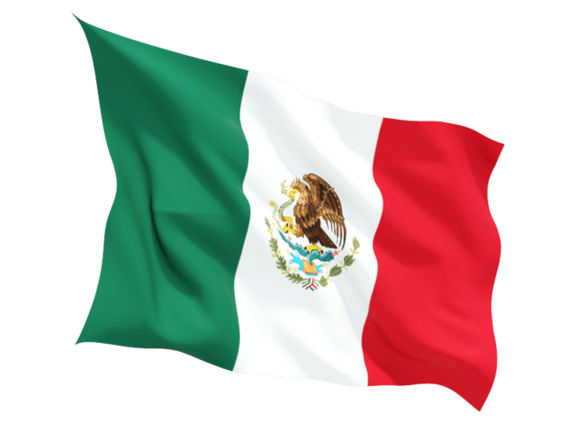 Mexico Flag PNG Isolated Image