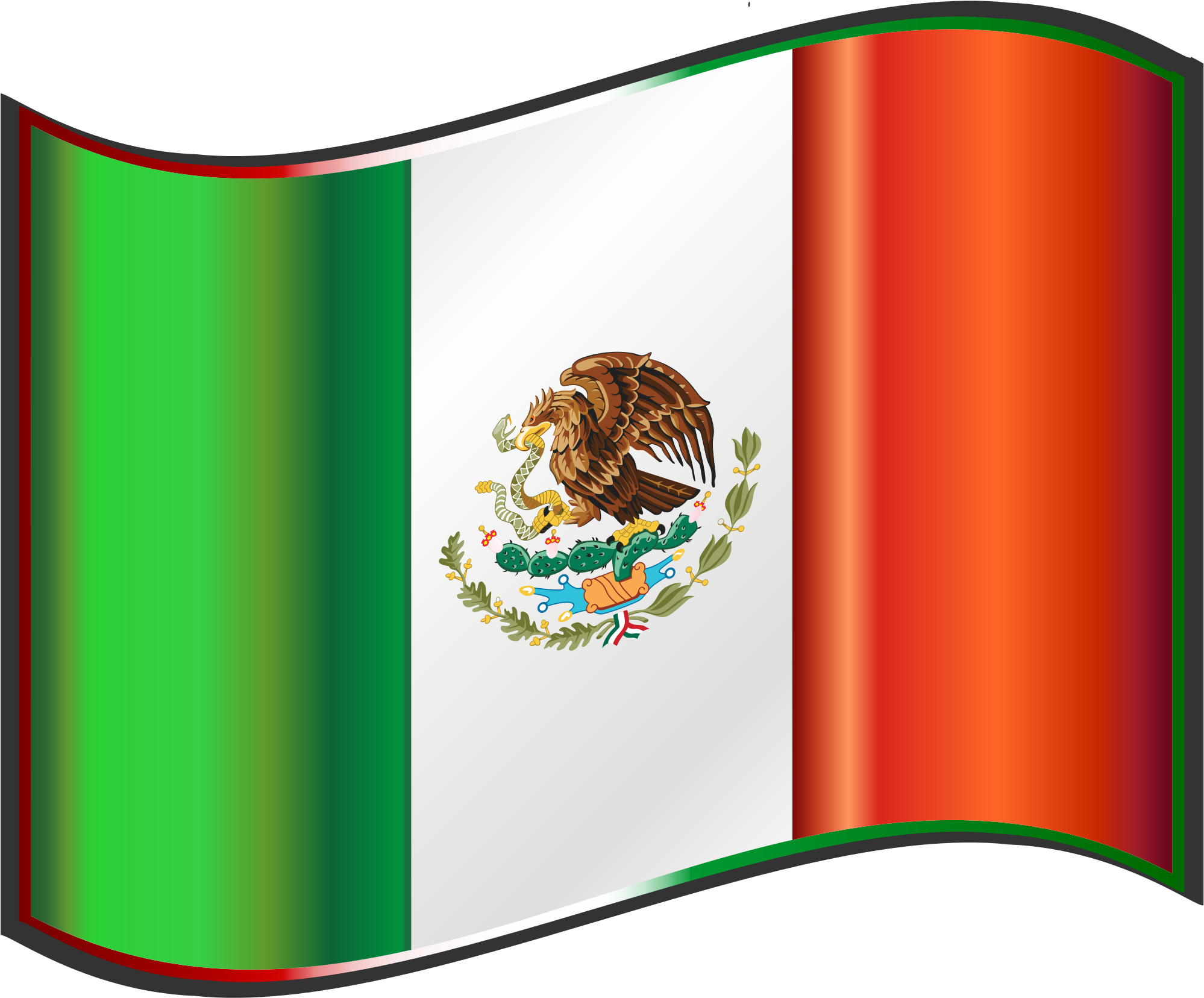 Mexico Flag PNG Isolated Pic