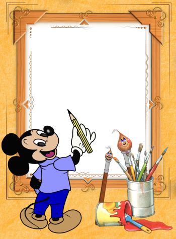 Mickey Mouse Frame PNG HD