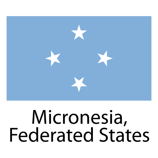 Micronesia Flag PNG Photos