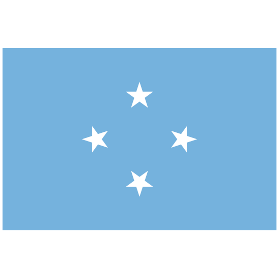 Micronesia Flag PNG Pic