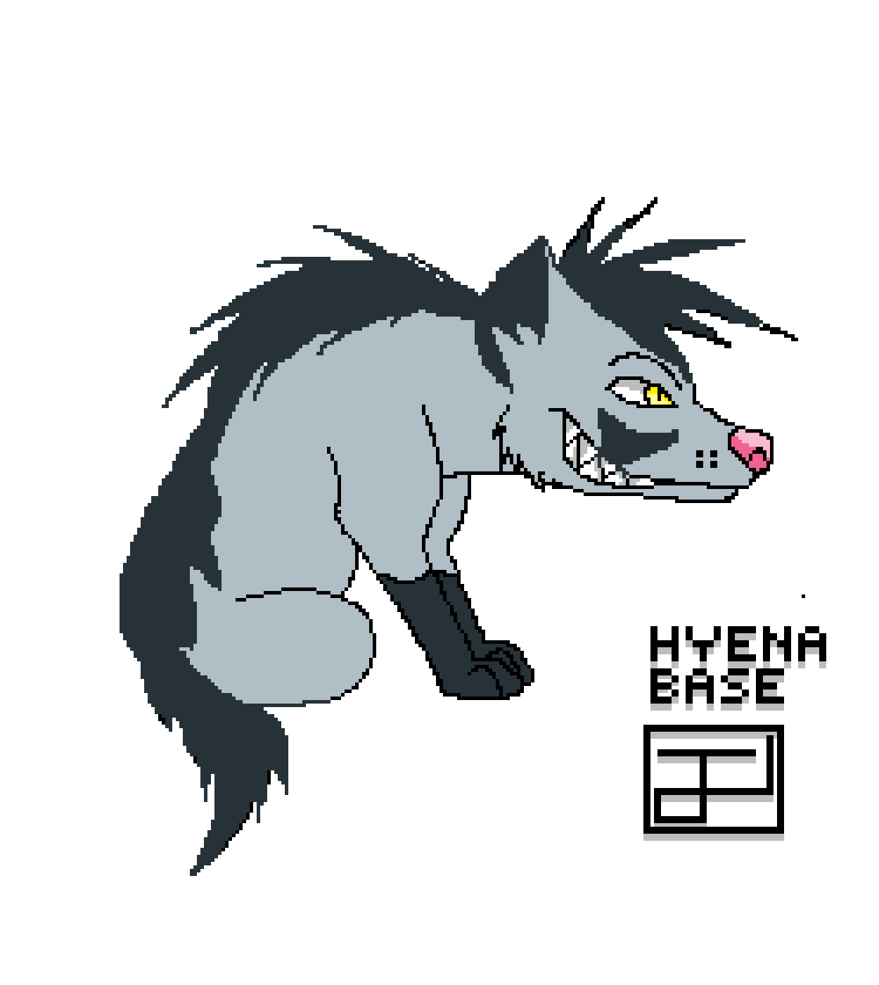 Mightyena Pokemon PNG Isolated Clipart