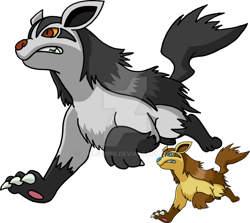 Mightyena Pokemon PNG Isolated Pic