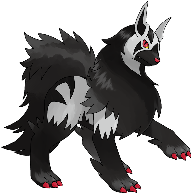 Mightyena Pokemon PNG Isolated Picture