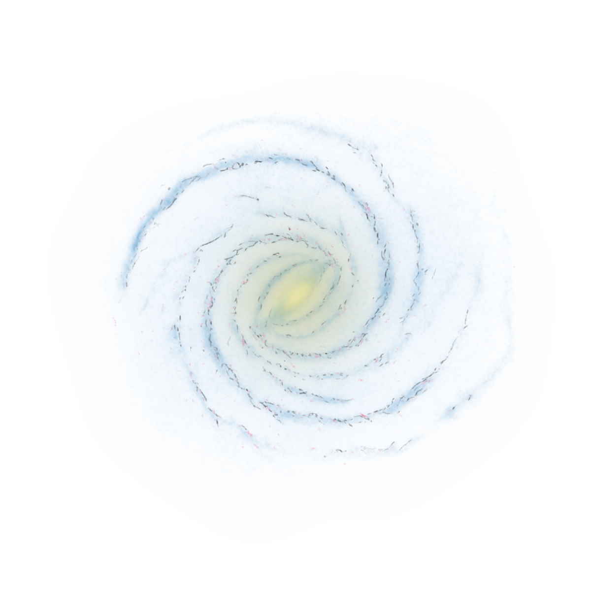 Milky Way PNG Isolated Image