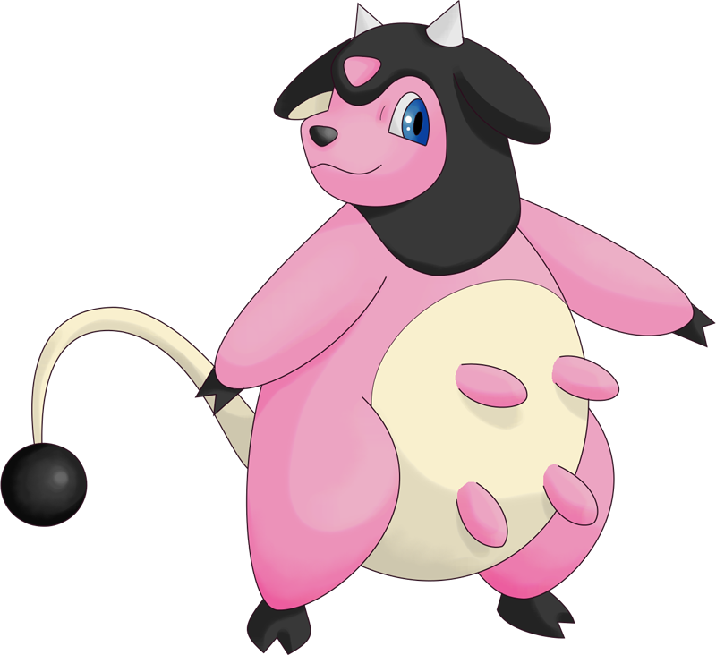 Miltank Pokemon PNG Isolated Clipart