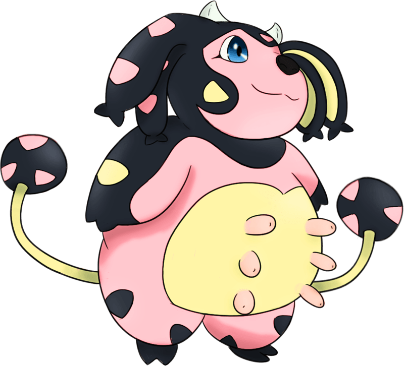 Miltank Pokemon PNG Isolated File