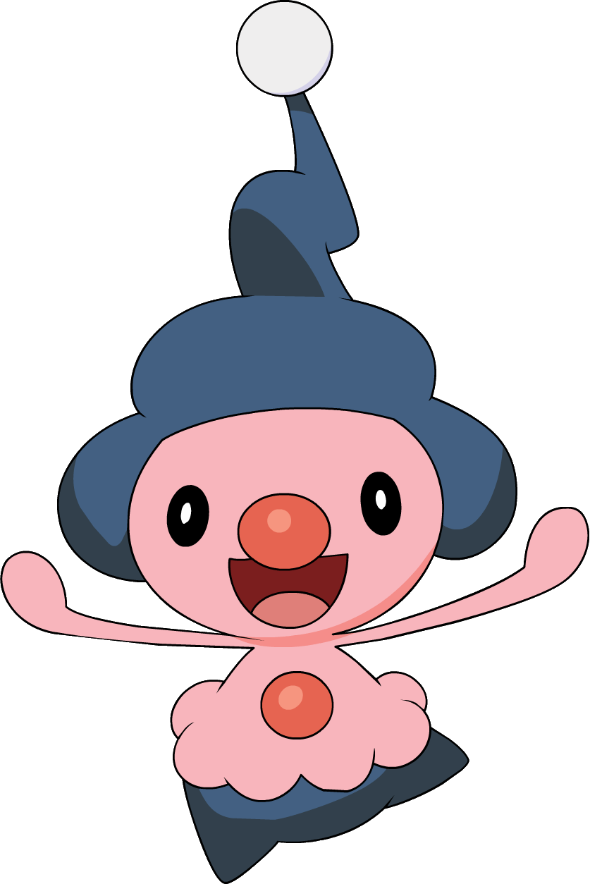 Mime Jr Pokemon PNG Isolated Photo