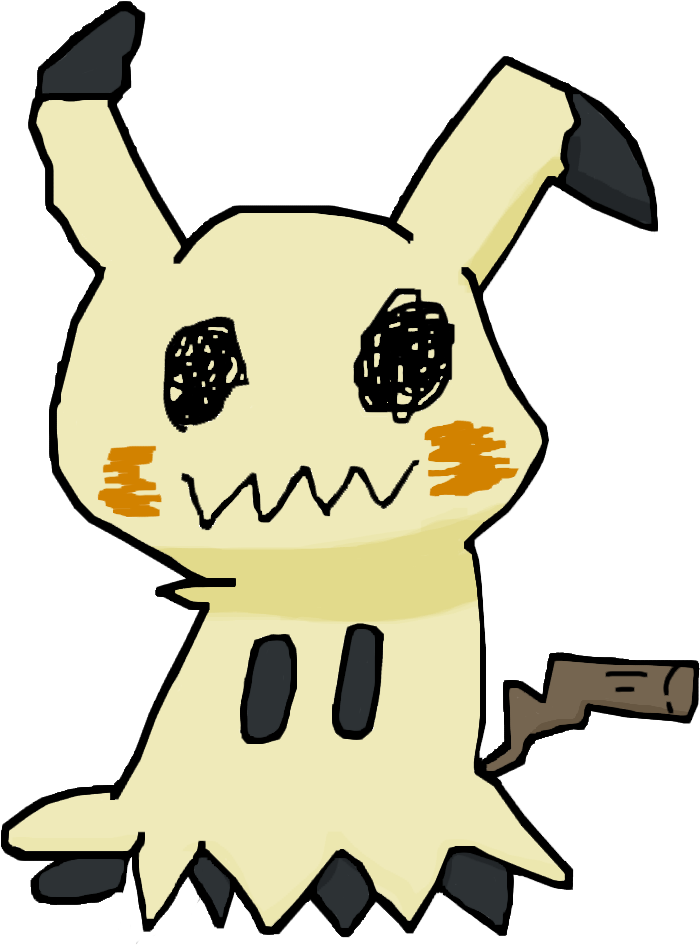 Mimikyu Pokemon PNG File