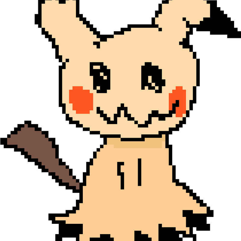 Mimikyu Pokemon PNG Isolated HD Pictures