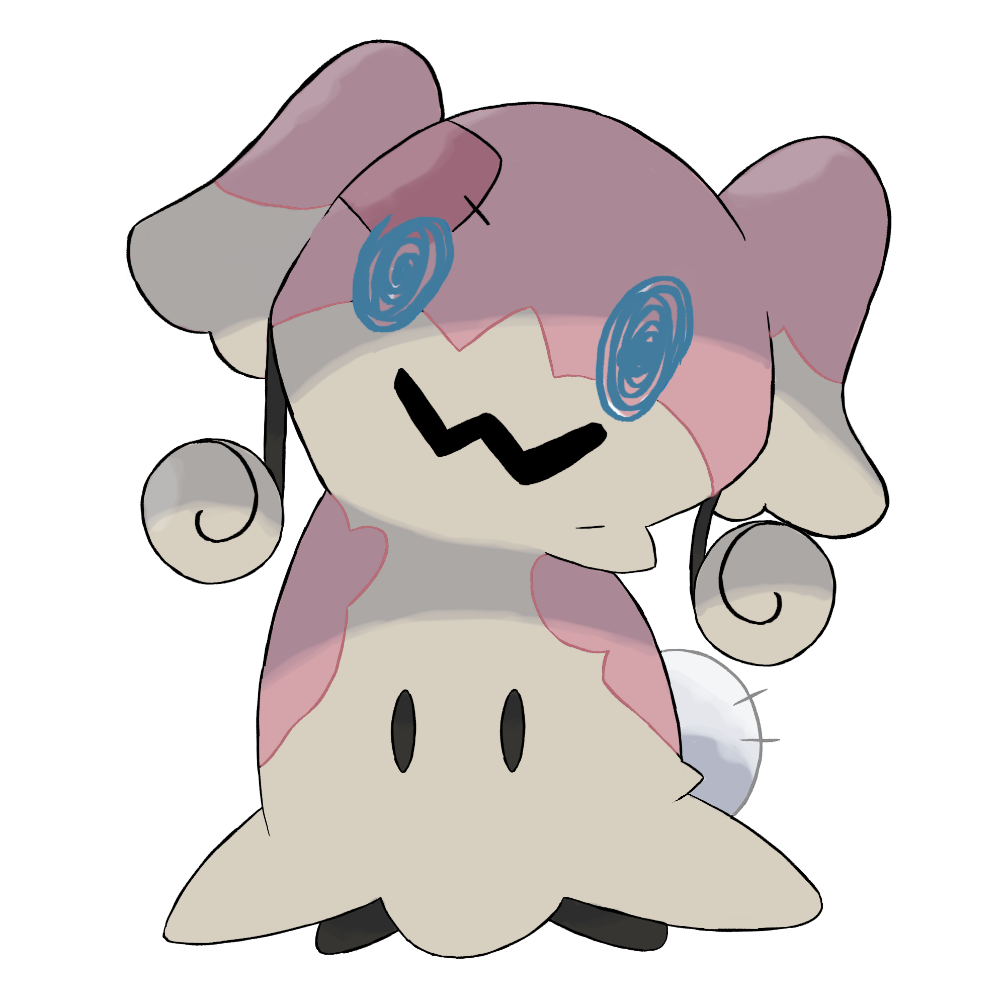 Mimikyu Pokemon PNG Isolated Picture