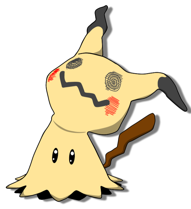 Mimikyu Pokemon PNG Transparent Image