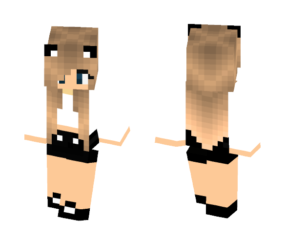 Minecraft Girl Skin PNG Picture