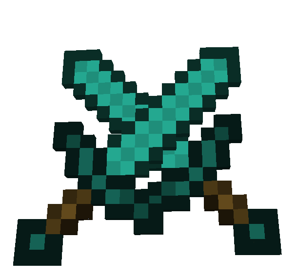 Minecraft Sword PNG Image