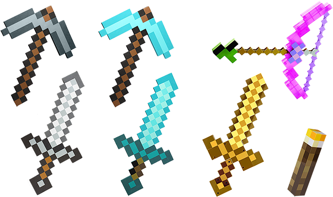 Minecraft Sword PNG Isolated File