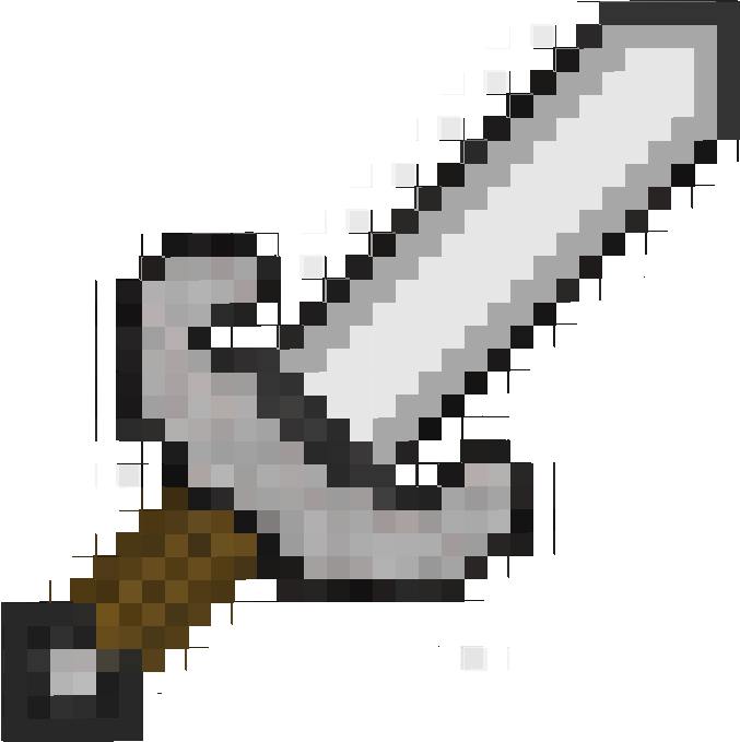 Minecraft Sword PNG Transparent