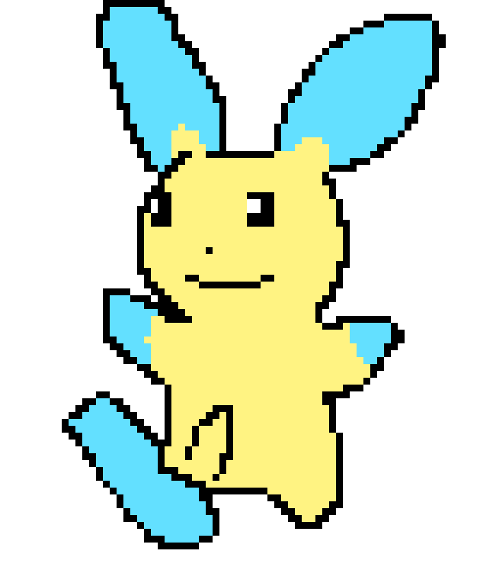 Minun Pokemon PNG transparente - StickPNG