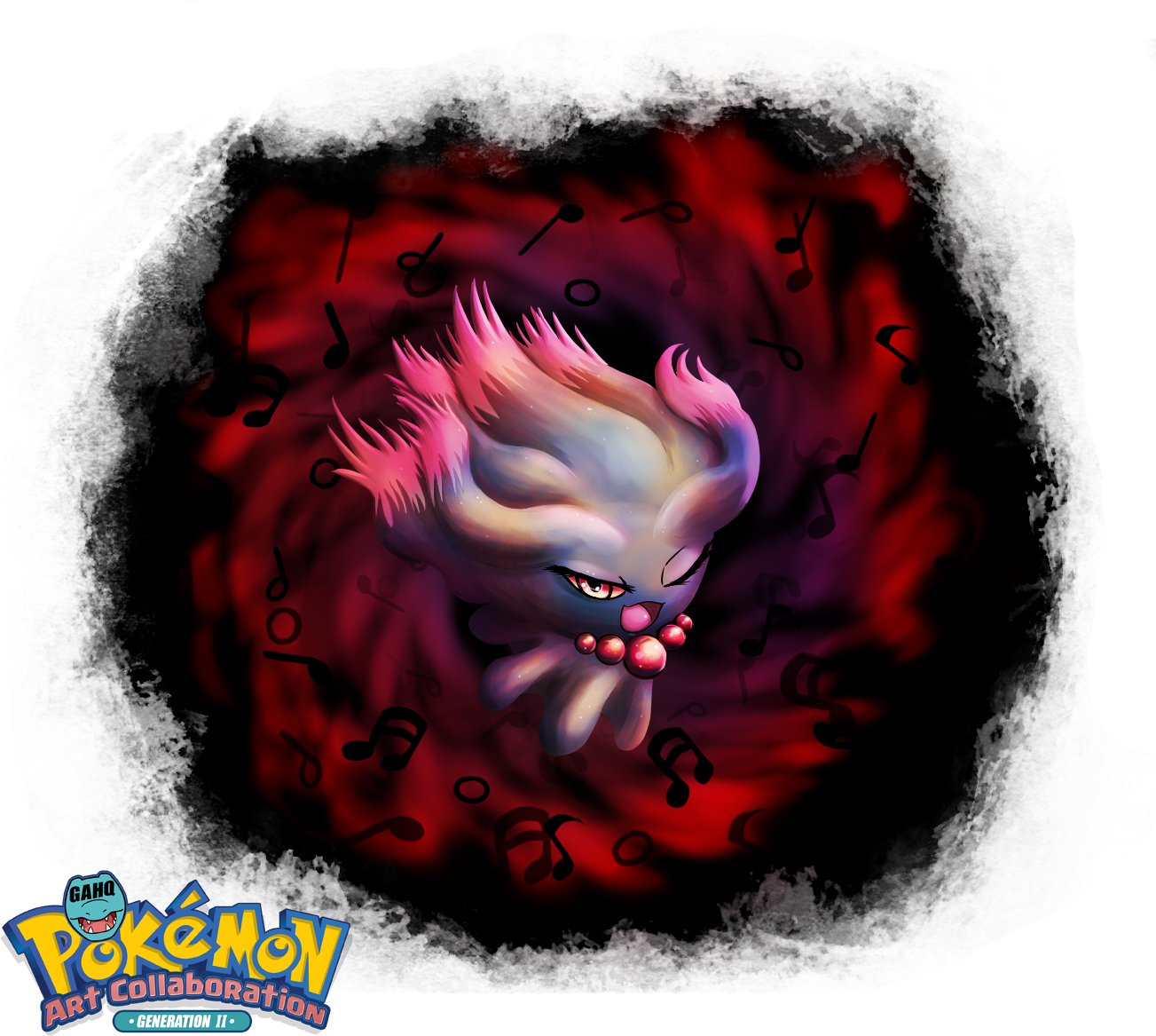 Misdreavus Pokemon PNG Background Image