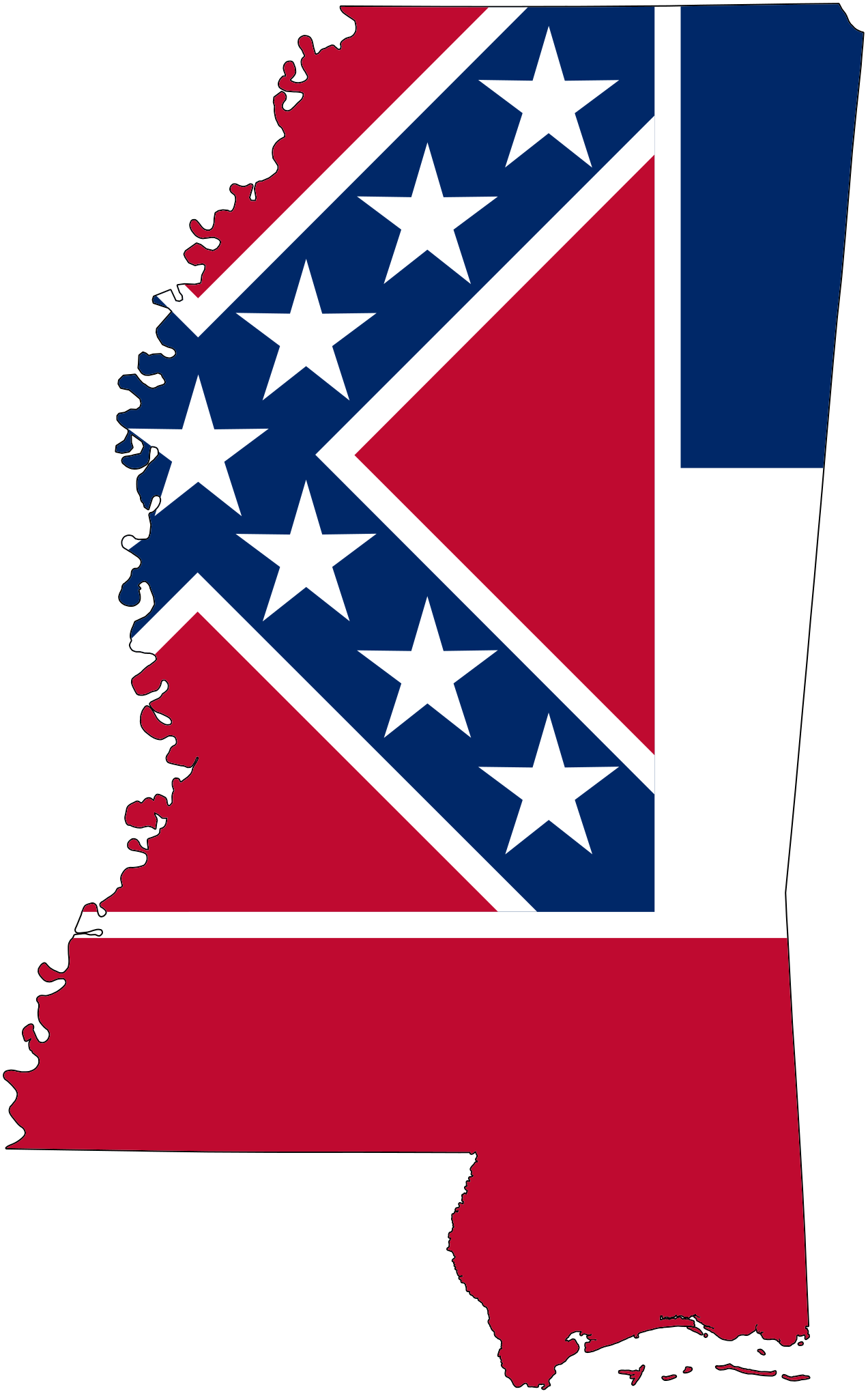 Mississippi Flag PNG File