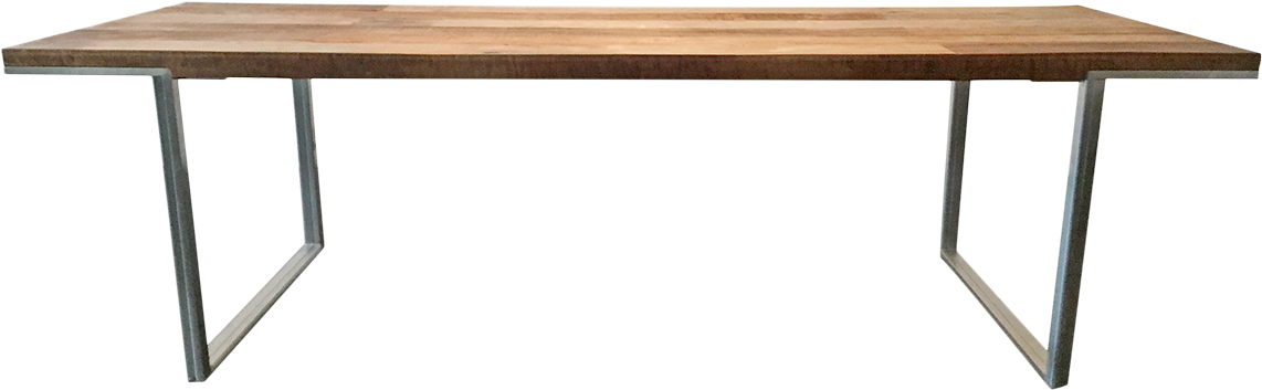 Modern Wooden Desk PNG
