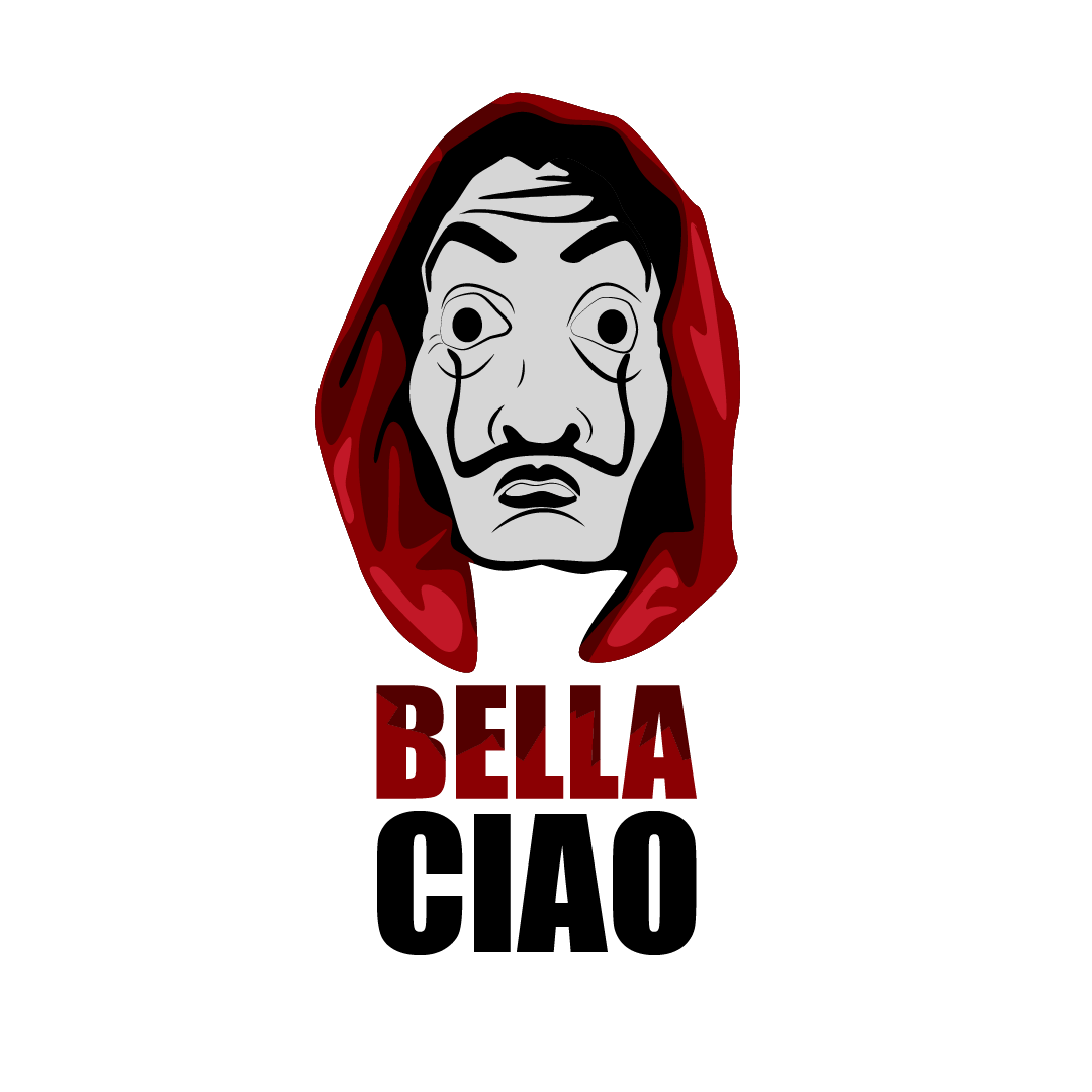 Money Heist Bella Ciao PNG Image