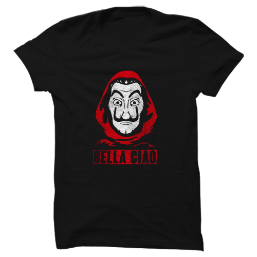 Money Heist T-Shirt PNG HD Isolated