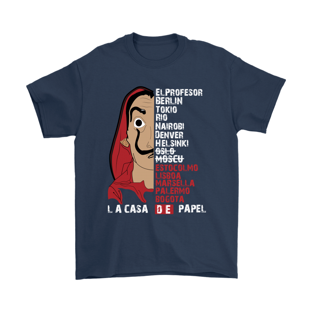 Money Heist T-Shirt PNG Isolated HD