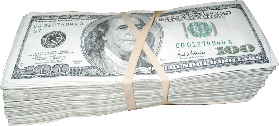 Money Stack PNG Image
