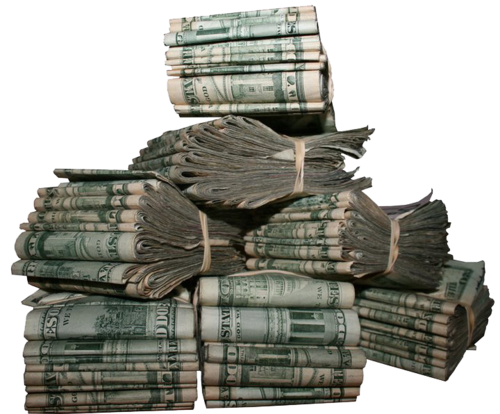 Money Stack PNG Isolated HD