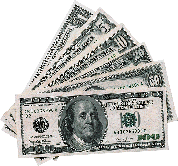 Money Stack PNG Isolated Photo