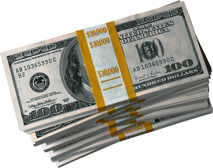 Money Stack PNG Transparent