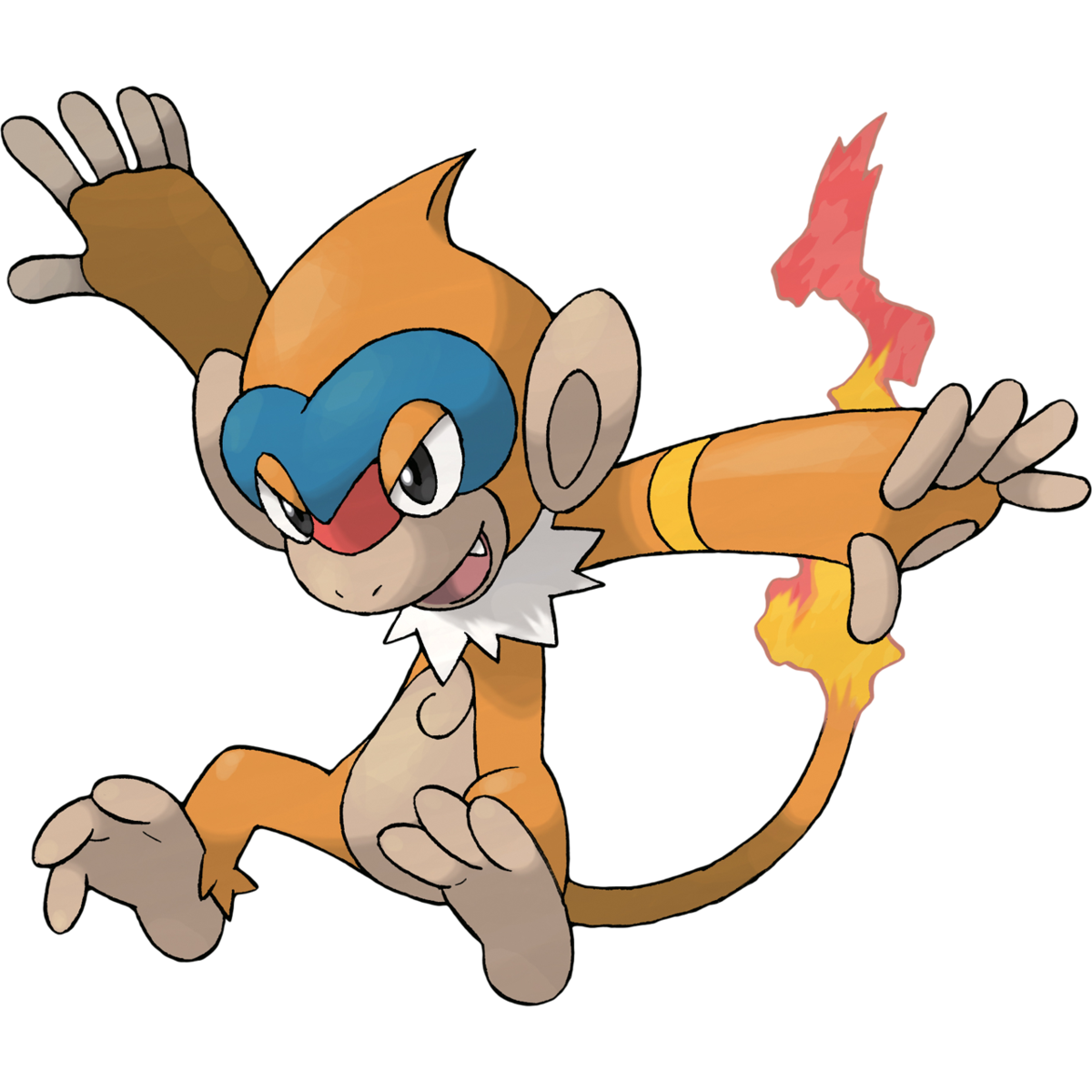 Monferno Pokemon PNG Isolated Picture
