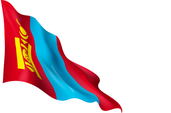 Mongolia Flag PNG HD Isolated