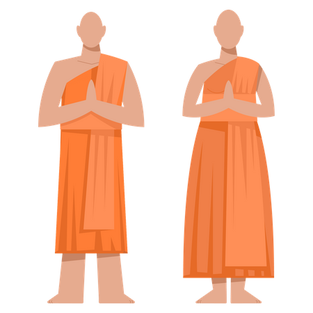 Monk PNG Image