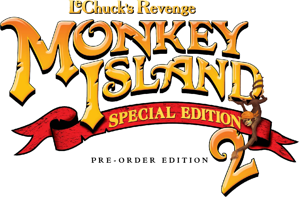 Monkey Island 2 LeChuck’s Revenge Logo PNG File