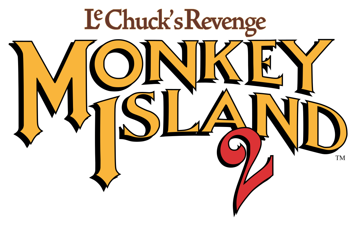 Monkey Island 2 LeChuck’s Revenge Logo PNG Image