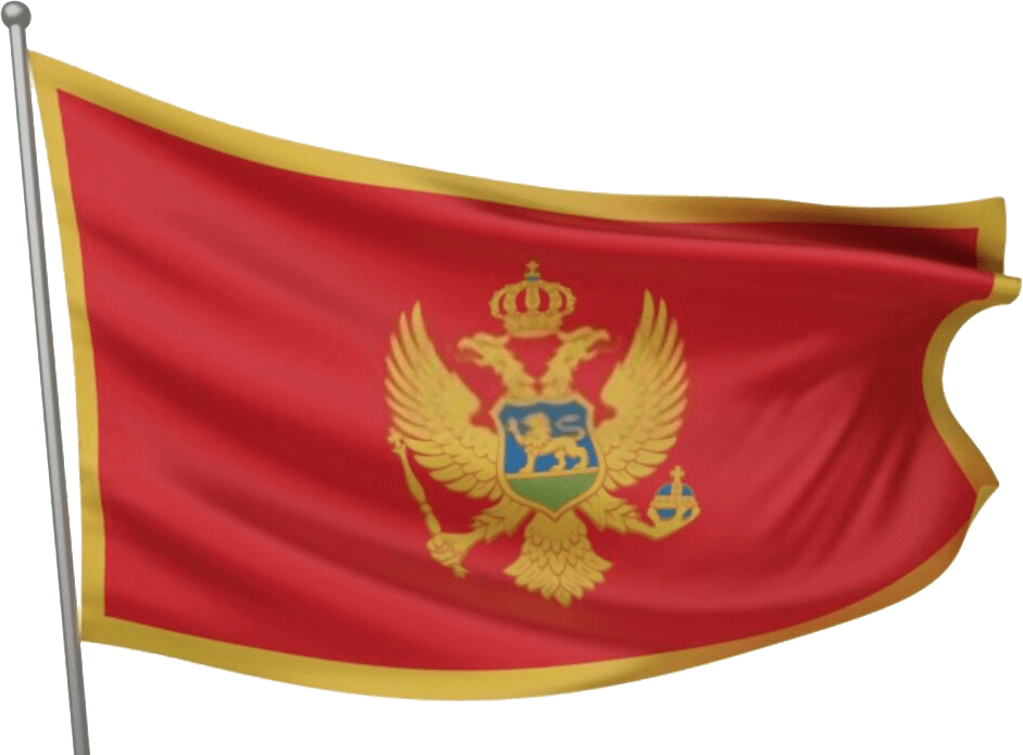 Montenegro Flag PNG Image
