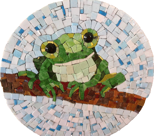 Mosaic Art PNG Isolated Pic