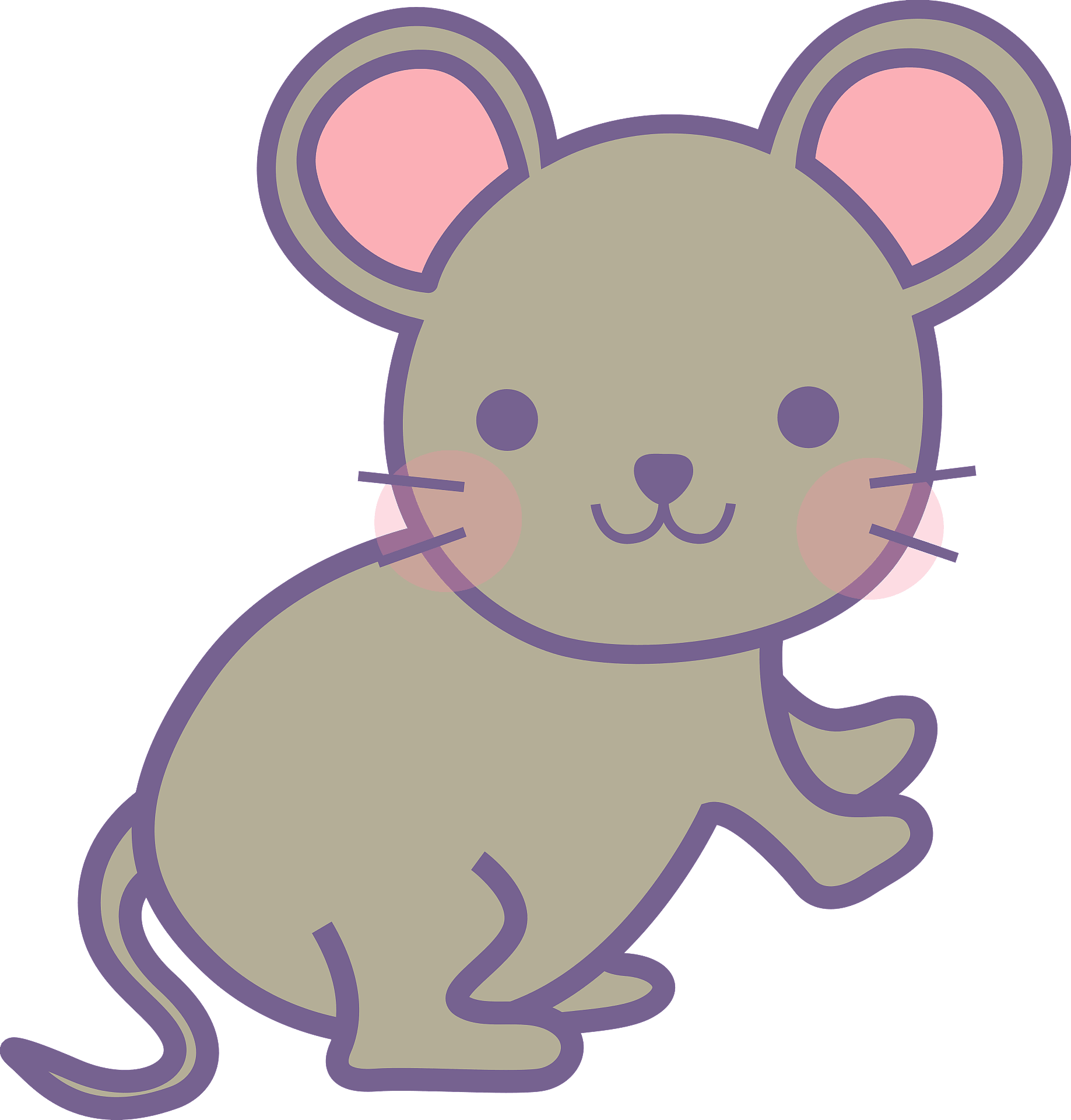 Mouse Animal PNG Background Image