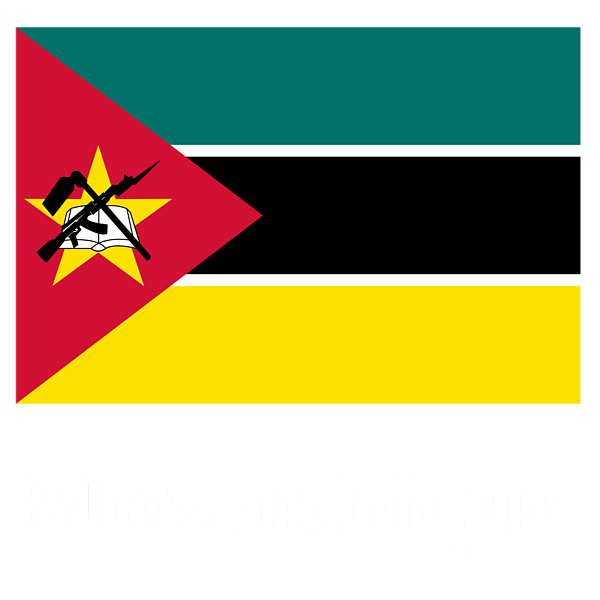 Mozambique Flag PNG Pic