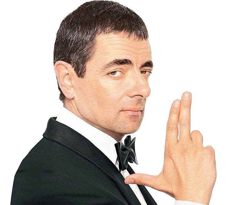 Mr. Bean Transparent Isolated Background