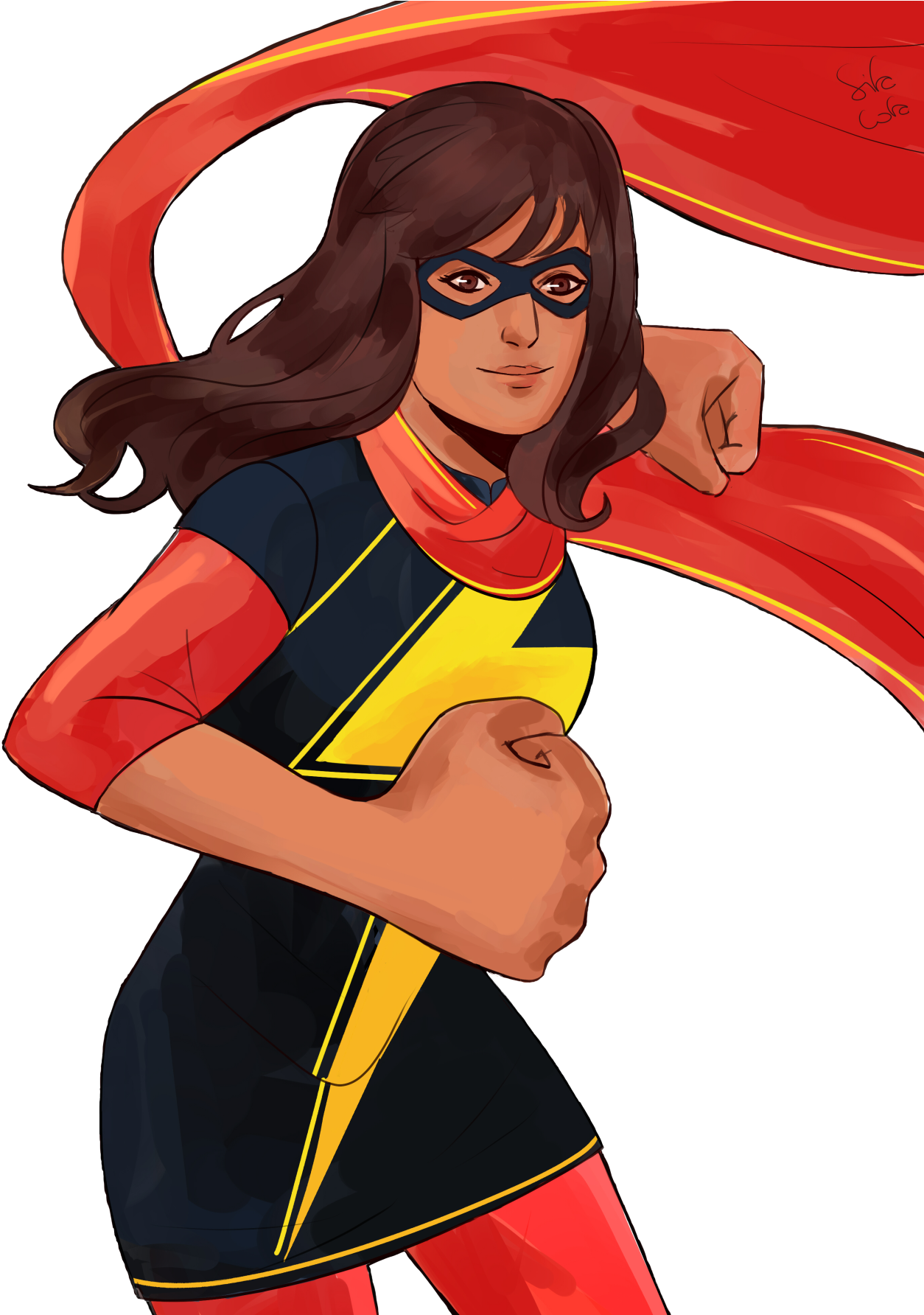 Ms. Marvel PNG Isolated Pic