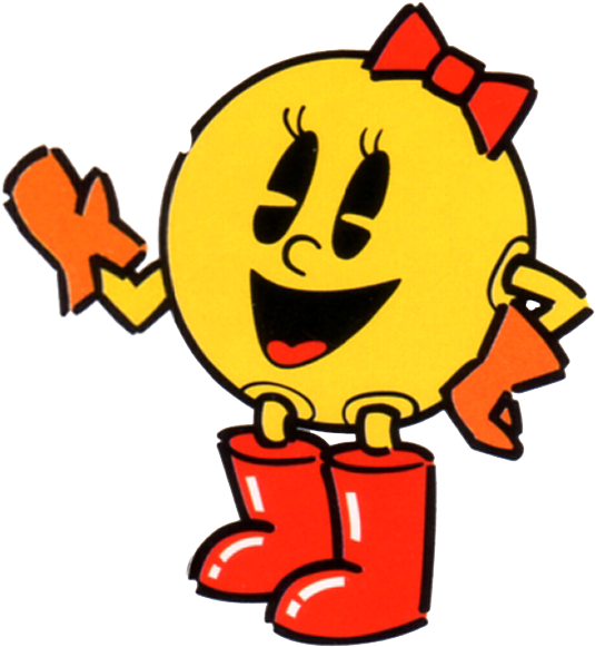 Ms. Pac-Man Download PNG Isolated Image