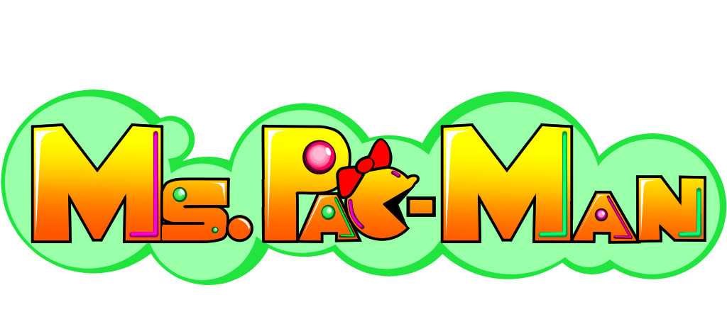 Ms. Pac-Man Logo PNG File