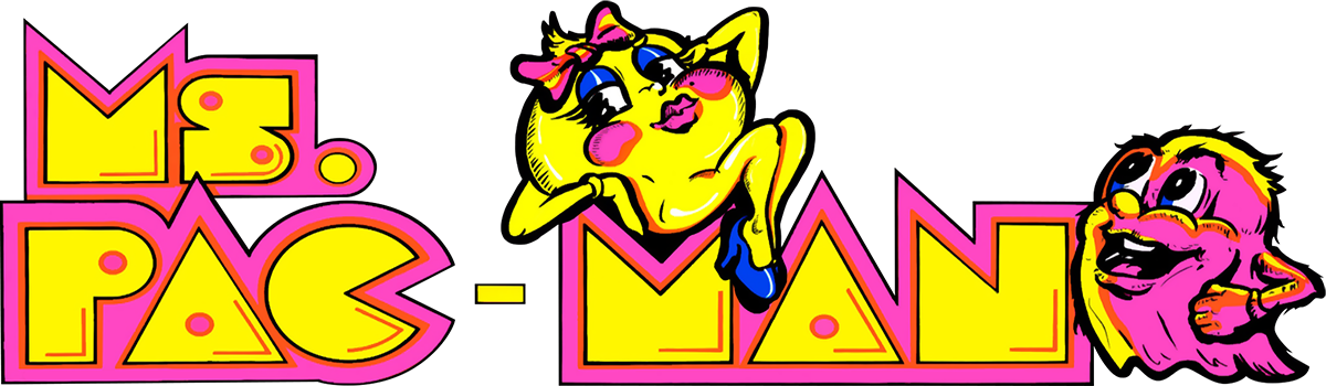 Ms. Pac-Man Logo PNG