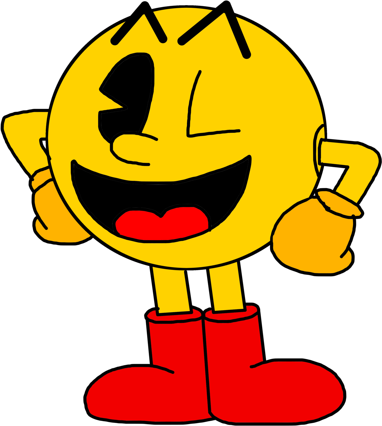 Ms. Pac-Man PNG HD Isolated