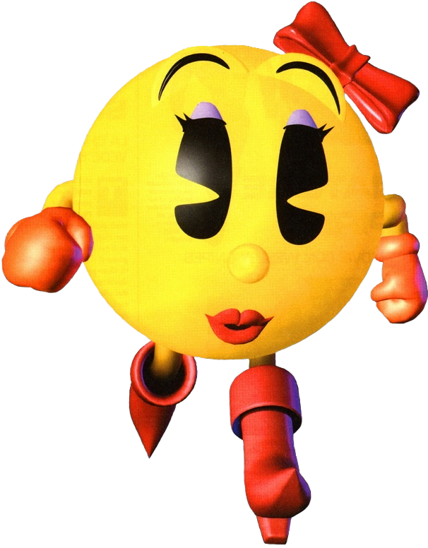 Ms. Pac-Man PNG Isolated Free Download