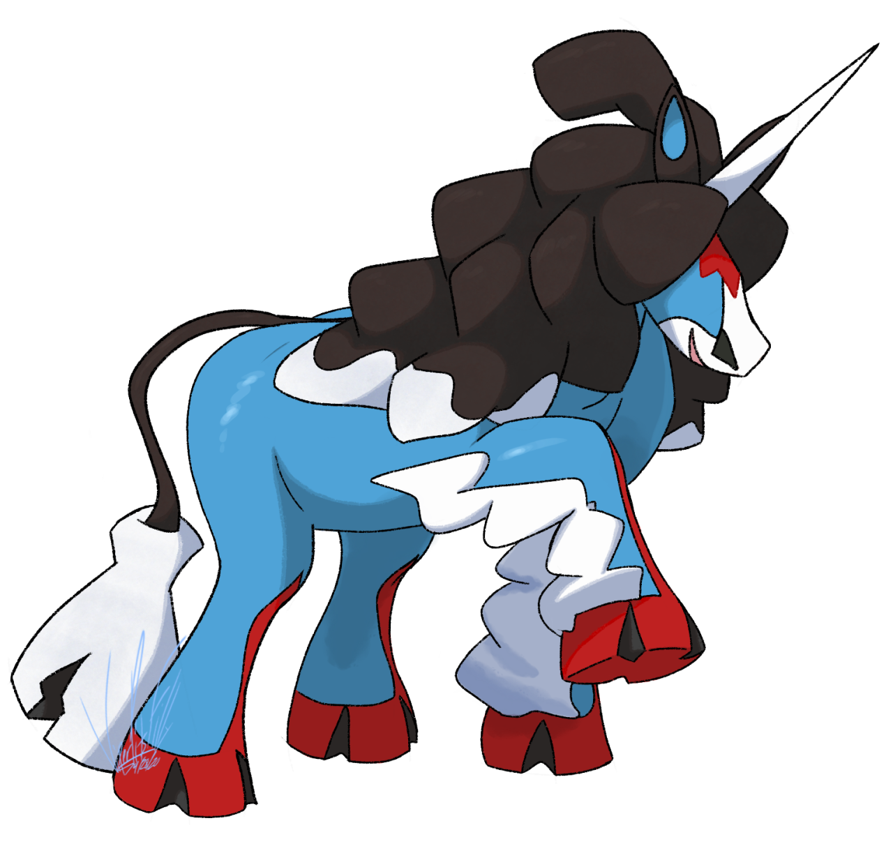 Mudbray Pokemon PNG Isolated Pic