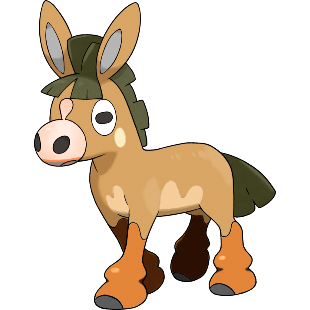 Mudbray Pokemon PNG Transparent Picture