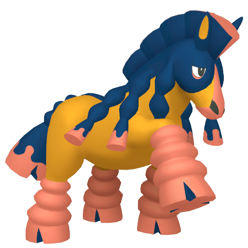 Mudsdale Pokemon PNG Isolated Photos
